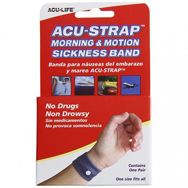 Acu-life Acu-Strap Morning & Motion Sickness Wrist Band