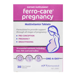 Ferro-Care Pregnancy Multivitamin 30 Tablets