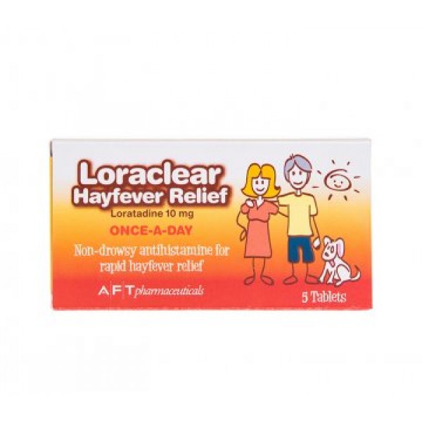 Loraclear Hayfever Relief 5 Tablets