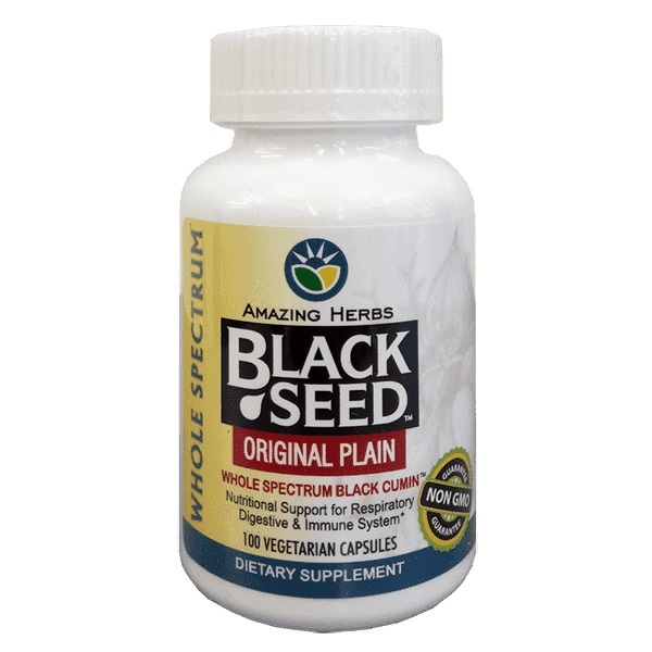 Amazing Herbs Black Seed Original 100 Capsules