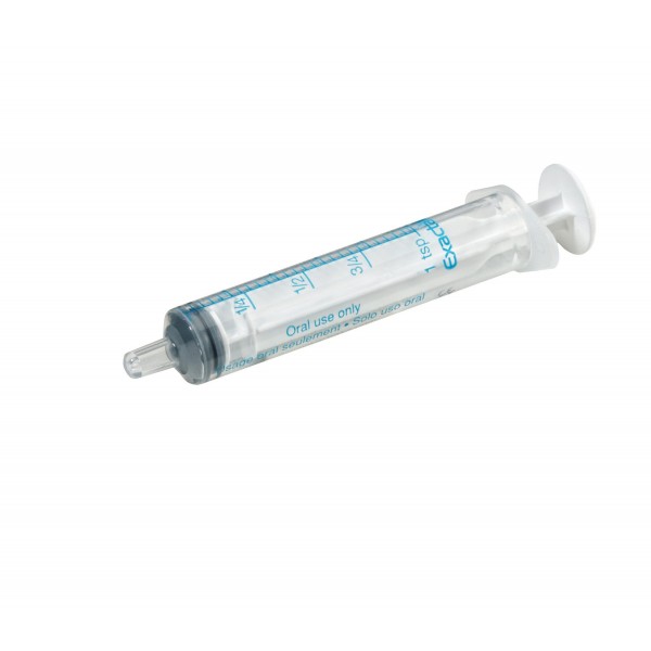 ExactaMed Oral Disposable Syringe Clear 3ml Single Unit