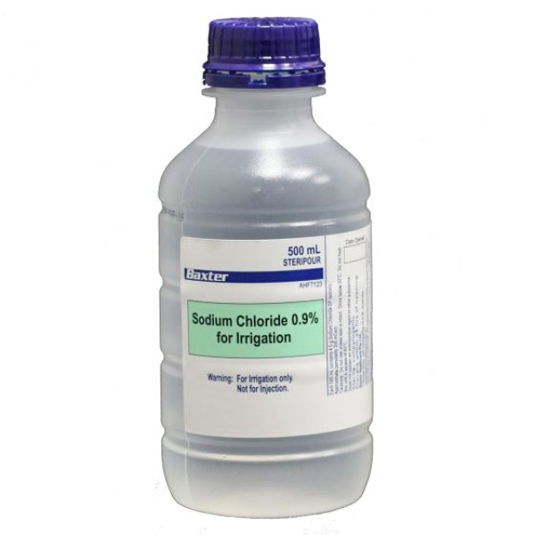 Sodium Chloride 0.9% Steripour 500ml