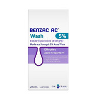 Benzac AC Acne Wash 5% 200ml