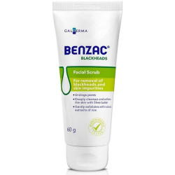 Benzac Blackheads Face Scrub 60g