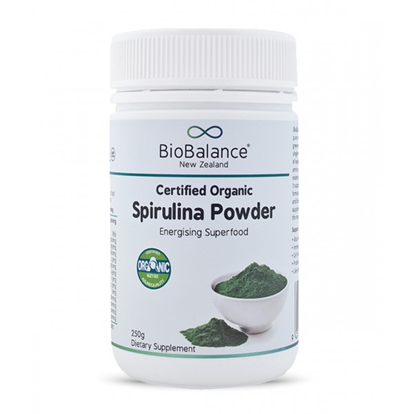 Bio Balance Certified Organic Spirulina Powder 200g
