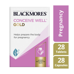 Blackmores Conceive Well GOLD 28 Capsules & 28 Tablets