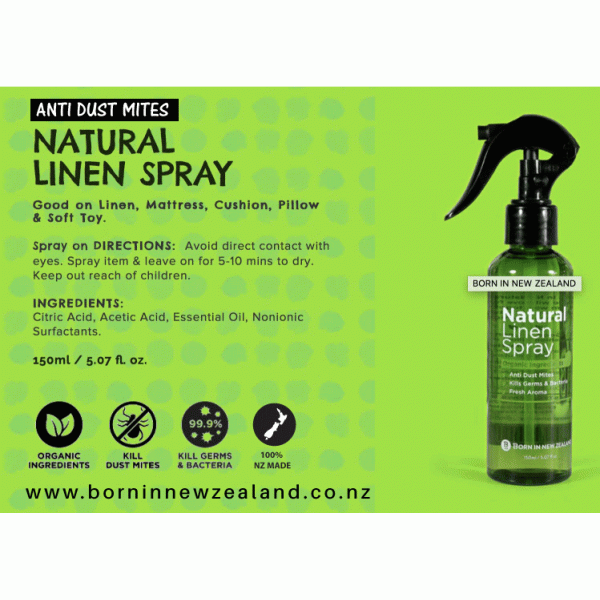 Organic Natural Linen Spray 150ml