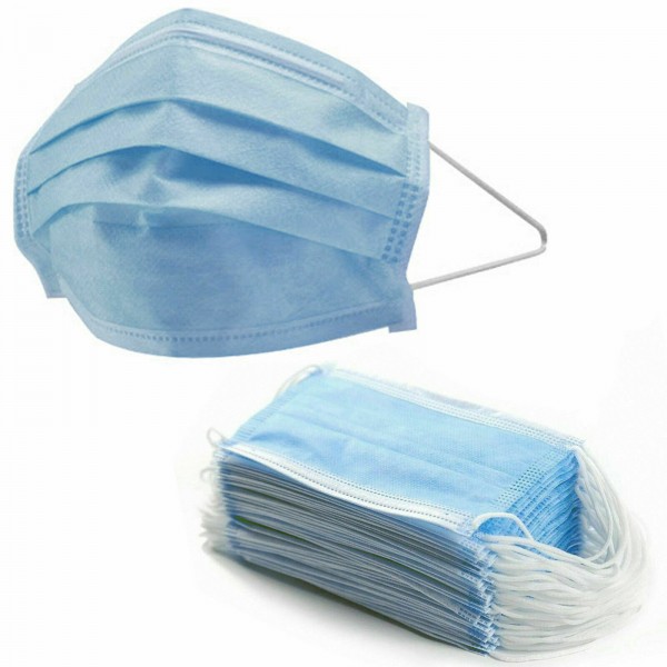 Breathe Free Disposable 3-ply Medical Surgical Face Mask 50 Pieces