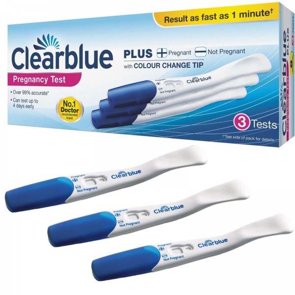 Clearblue Pregnancy Test Plus 3 Tests