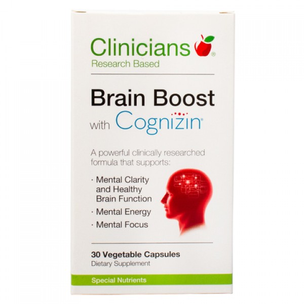 Clinicians Brain Boost With Cognizin 30 Capsules