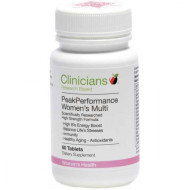 Clinicians Peak Performance Women's Multi 60 Tablets