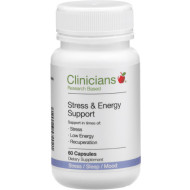 Clinicians Stress & Energy Support 60 Capsules