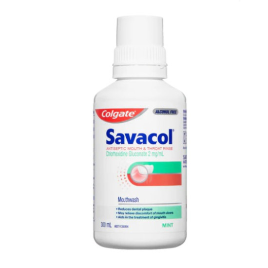 Savacol Antiseptic Mouth Rinse Original Mint 300ml
