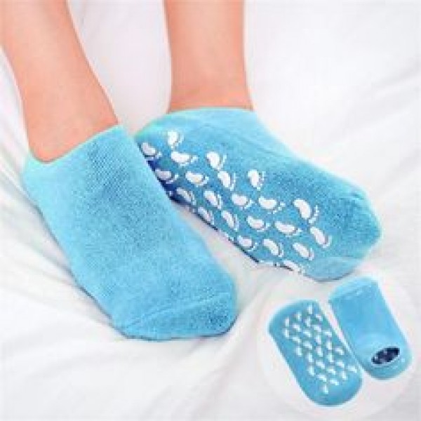 Cosy Gel Socks Blue Colour