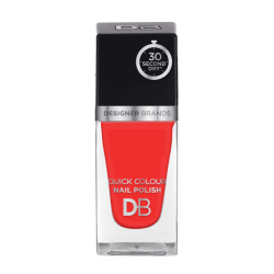 Designer Brands Quick Colour Nail Polish 15.5ml Lava