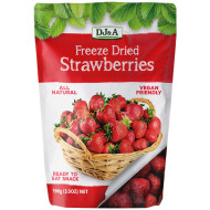 DJ&A Freeze Dried Strawberries 100g