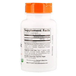 Doctor's Best Alpha-Lipoic Acid 600mg 60 Capsules