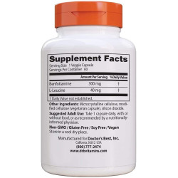 Doctor's Best Benfotiamine 300mg 60 Capsules