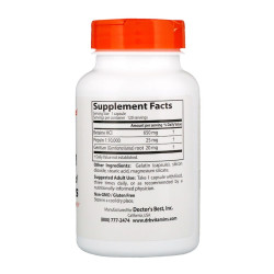 Doctor's Best Betaine HCL Pepsin & Gentian Bitters 120 Capsules