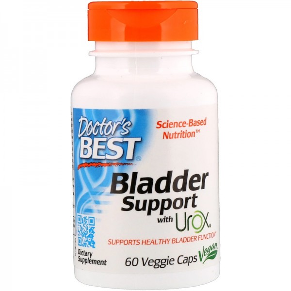 Doctor's Best Bladder Support with Urox 60 Capsules