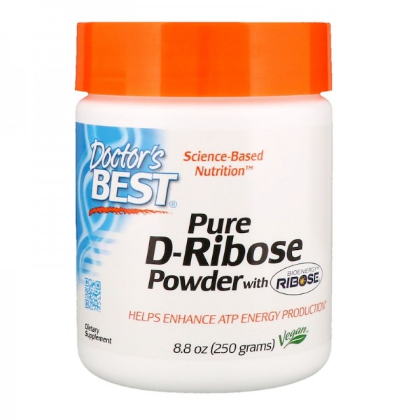 Doctor's Best D-Ribose Pure Powder 250g