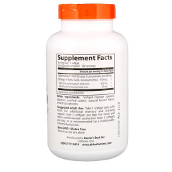 Doctor's Best DHA 500 from Calamari 500mg 180 Softgels
