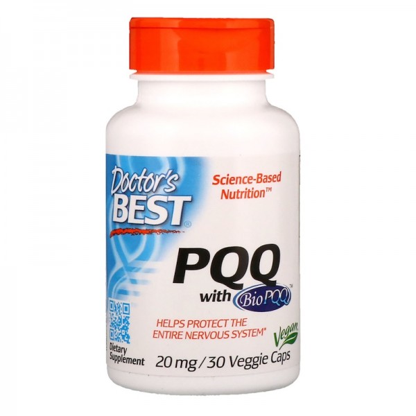 Doctor's Best PQQ with BioPQQ 20mg 30 Capsules
