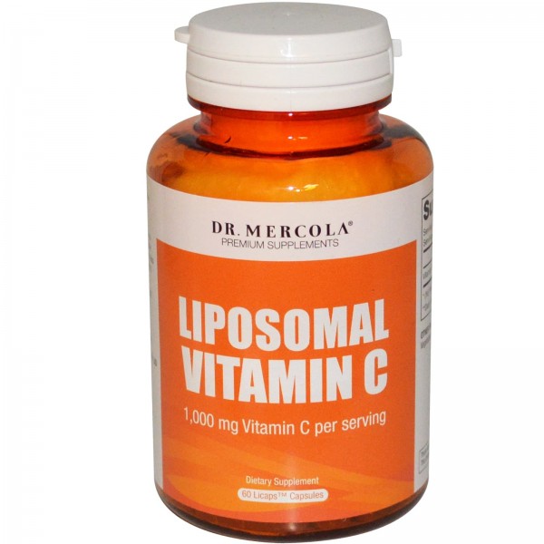 Dr. Mercola Liposomal Vitamin C 1000mg 60 Capsules