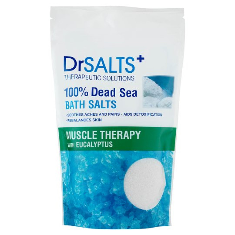 Dr Salts+ Muscle Therapy Eucalyptus Bath Salts 1kg Birkenhead