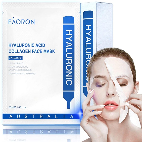 Eaoron Hyaluronic Acid Collagen Face Mask 5 Pieces
