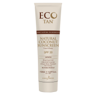 Eco Tan Natural Coconut Sunscreen SPF30 150ml Tube