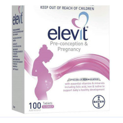 Elevit with Iodine Pregnancy Multivitamin 100 Tablets