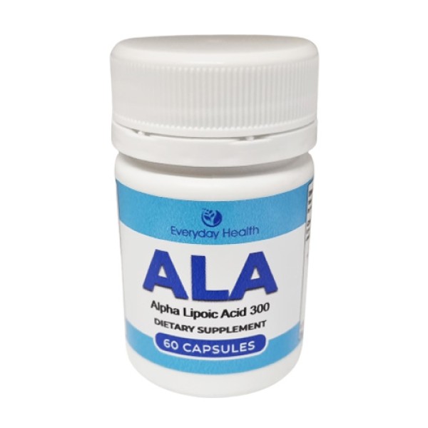 Everyday Health Alpha Lipoic Acid ALA 60 Capsules