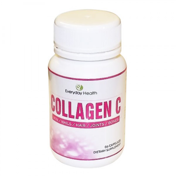 Everyday Health Collagen and Vitamin C 60 Capsules