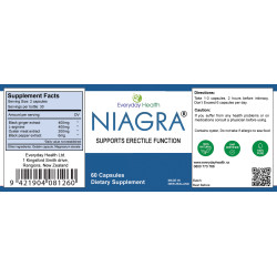 Everyday Health Niagra Erectile Health 60 Capsules