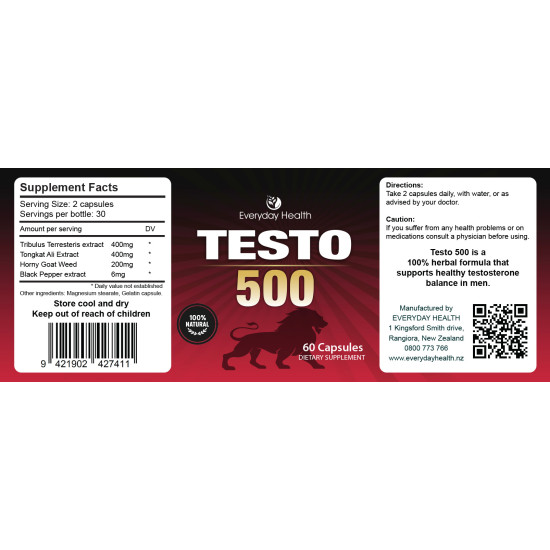 Testo 500 | Testosterone
