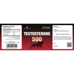 Everyday Health Testosterone 500 60 Capsules