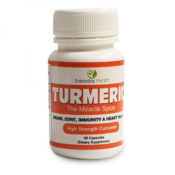 Everyday Health Turmeric Curcumin 60 Capsules