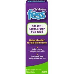 Fess Childrens Saline Nasal Spray 20ml