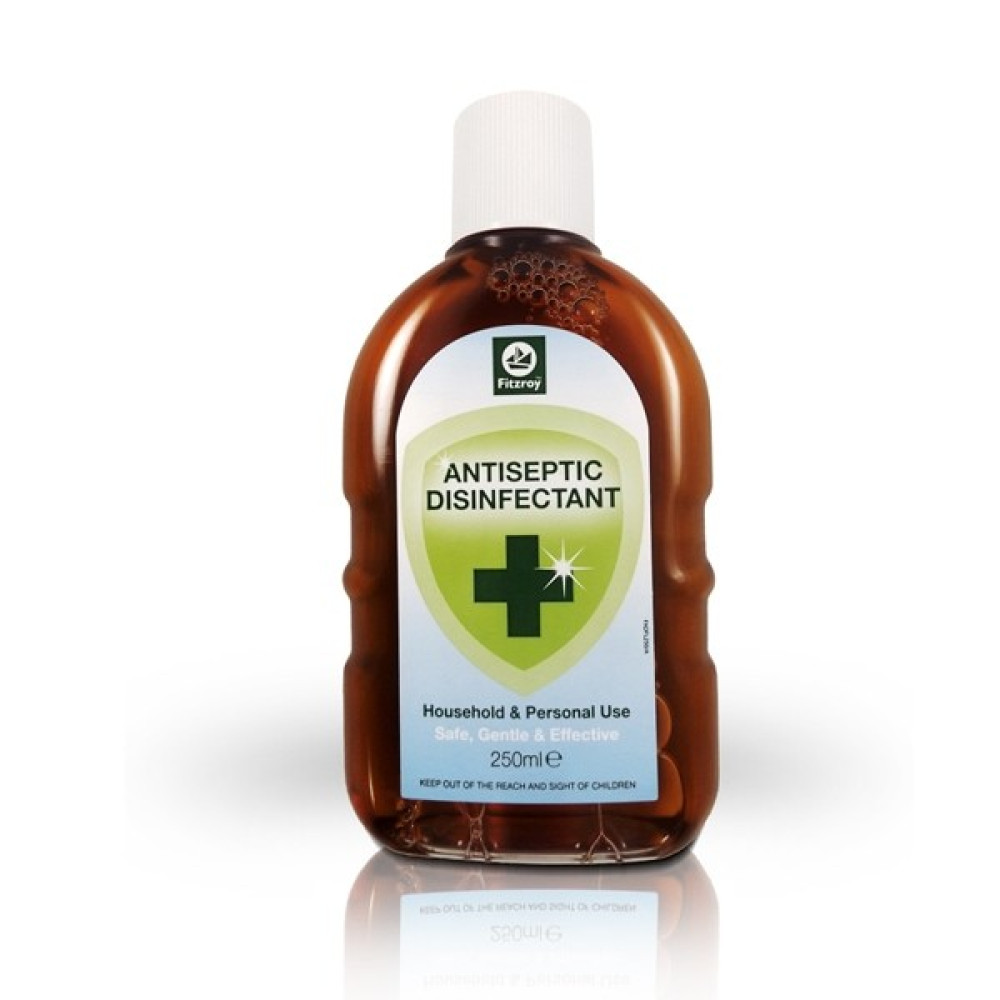 Fitzroy Antiseptic Disinfectant Liquid 250ml Birkenhead