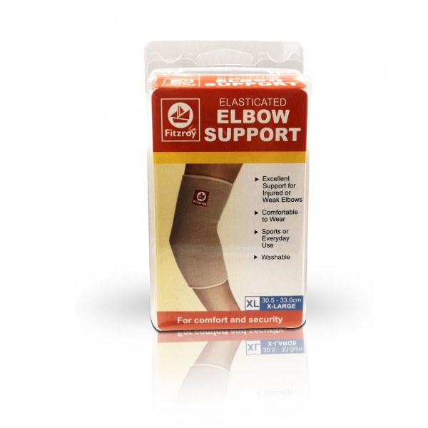 Fitzroy Elasticated Elbow Support - X-Large Size
