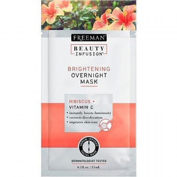 Freeman Beauty Infusion Hibiscus + Vit C Overnight Sheet Mask
