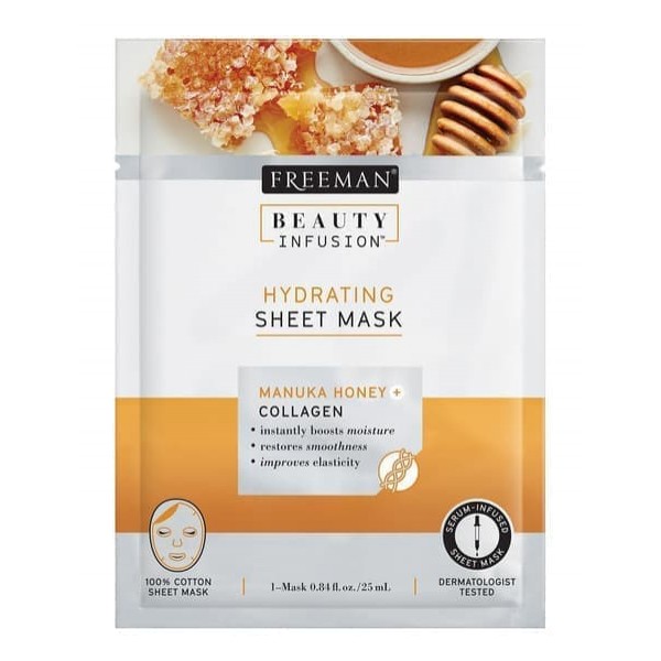 Freeman Beauty Infusion Manuka Honey + Collagen Cream Sheet Mask