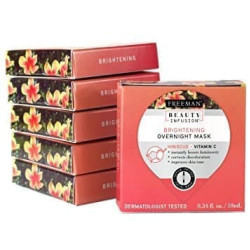Freeman Beauty Infusion Hibiscus + Vit C Overnight Mask Pod 10ml