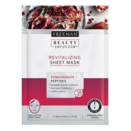 Freeman Beauty Infusion Pomegranate + Peptides Revitalizing Peel-Off Sheet Mask 