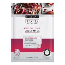 Freeman Beauty Infusion Pomegranate + Peptides Revitalizing Peel-Off Sheet Mask 