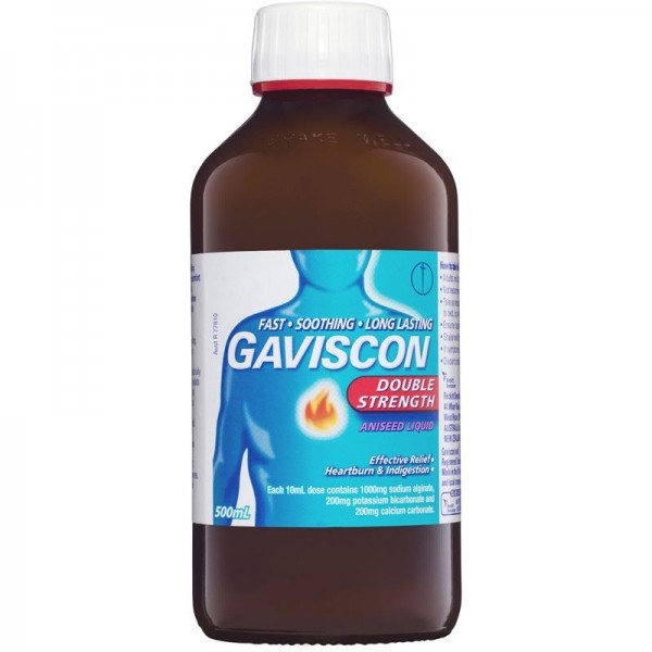 Gaviscon Double Strength Aniseed Liquid 500ml