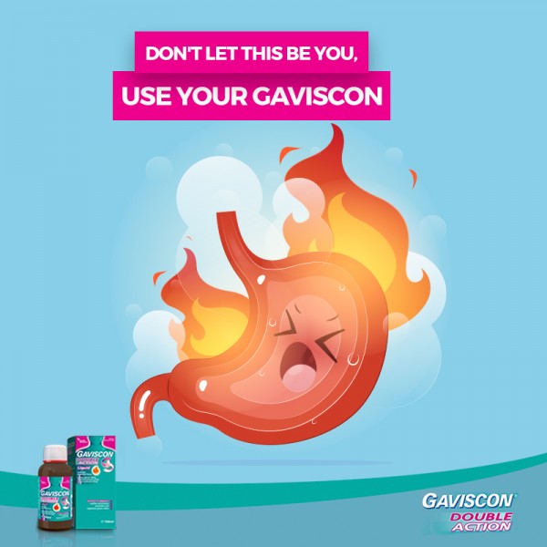 Gaviscon Dual Action Peppermint Flavour 16 Chewable Tablets