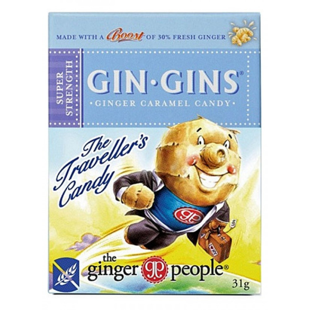 Gin Gins Chewy Ginger Super Strength Birkenhead HealthPlus