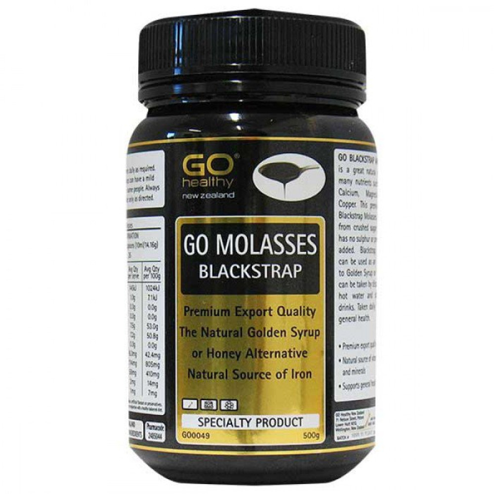 GO Healthy GO Blackstrap Molasses 500g Birkenhead Health